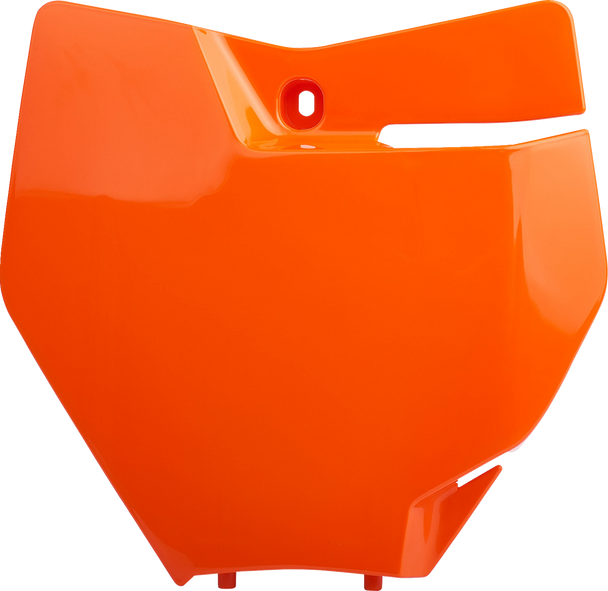 Polisport 8664900001 Number Plate - Orange - for KTM