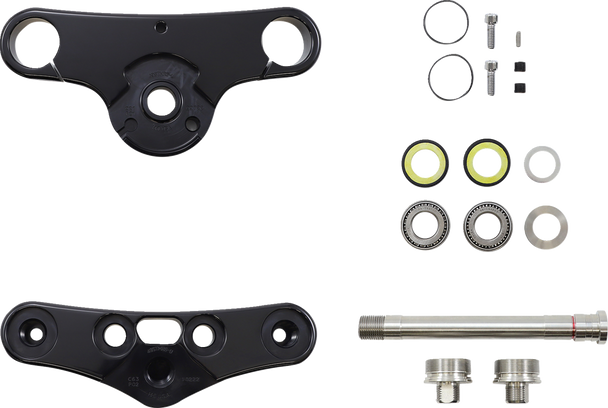 Hawg Halters 49WGAR6-ST18 Triple Tree - 49 MM - Black