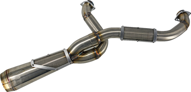 Trask TM-5131 2-into-1 Big Sexy Exhaust System - Natural