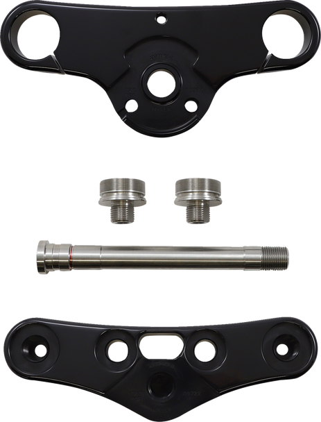 Hawg Halters 49WGAR3-ST18 Triple Tree - 49 MM - Black