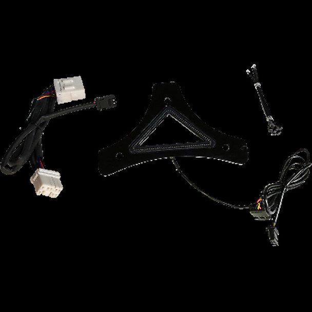 CUSTOM DYNAMICS CD-BR-HD-B LIGHT LED BKRST RNBRK BLK