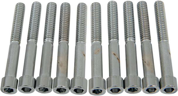 Drag Specialties Bolts - Socket-Head - Smooth - 1/4-20 X 2"