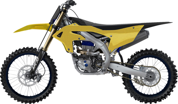 UFO YAKIT326F@24 Body Kit - Gold - for Yamaha - Yz