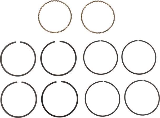 Hastings 2M4985 Piston Rings - 3.875" Standard - 95" Big Bore Twin Cam