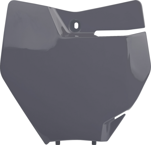 Polisport 8664900007 Number Plate - Gray - for KTM