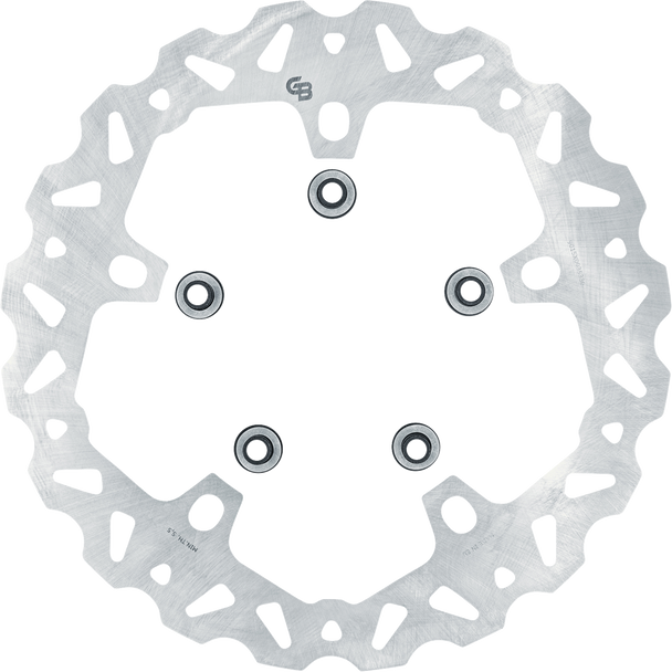 Gbrakes GBD9015X Wave Brake Rotor - Front - 12-1/2"
