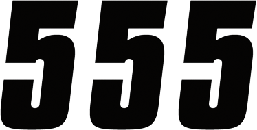 Factory Effex 08-90085 Fx Factory Number 5 - Black - 7"