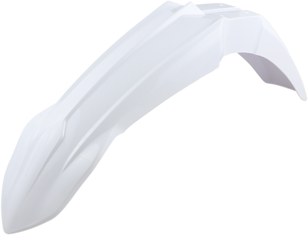 UFO YA04856#046 Front Fender - White - for Yamaha - Yz 18-26