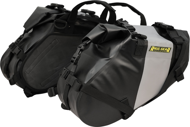 Nelson Rigg SE-4014 Hurricane Dual Sport Saddlebags - Black/Gray