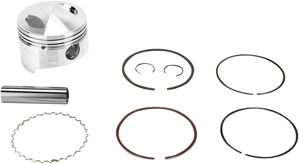Wiseco 4382M06650 Piston Kit - 66.50 mm - Arctic Cat | for Suzuki