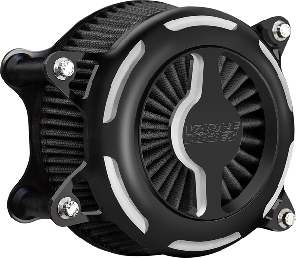 Vance & Hines 42355 VO2 Blade Air Cleaner Black for 17-22 Harley Touring FL