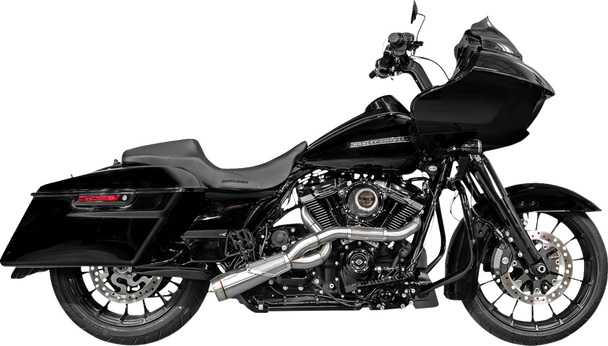 Trask TM-5110 2-into-1 Big Sexy Exhaust System - Brushed Stainless Steel