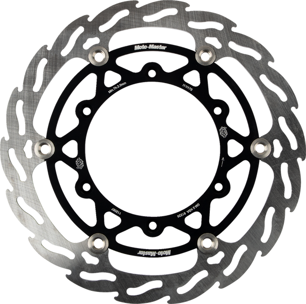 MOTO-MASTER 112087-PU Brake Rotor - Front - Flame