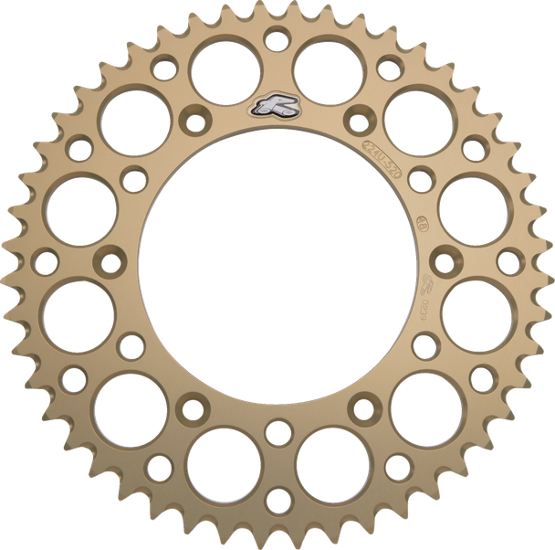 Renthal 224U-520-48GPHA Rear Sprocket - Aluminum - 48 Tooth - Hard Anodized