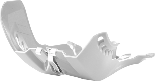 Polisport 8471700003 Fortress Skid Plate - White - for KTM | for Husqvarna