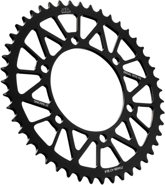 JT Sprockets JTA486.47BLK Rear Sprocket - for Kawasaki/Yamaha - Black - 47-Tooth