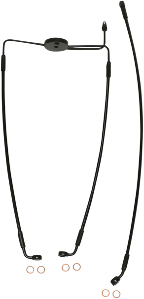 Magnum Shielding SBB1310-25 Brake Line - Front - Xr - Black