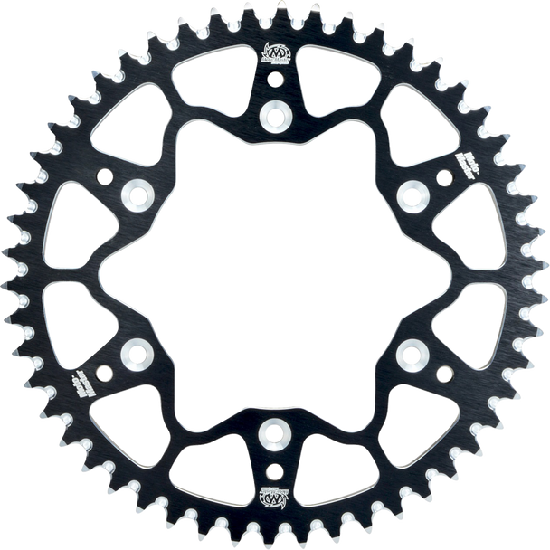 MOTO-MASTER 620222238 7075 Aluminum Rear Sprocket - 38 Tooth - Black - CX50