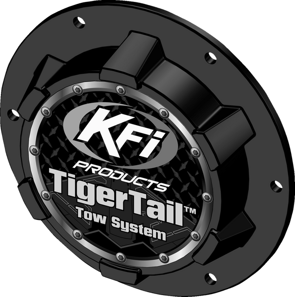 KFI Products 102119-R Replacement Spring Cover Assembly - Tiger Tail