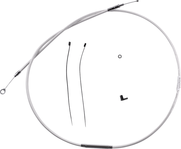 Magnum Shielding 3223-66 Redesigned Braided Sterling Chromite II Clutch Cable