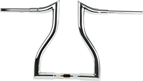 LA Choppers Chrome 14" Hammerhead Handlebar T-Bar Harley FLTR 15-22