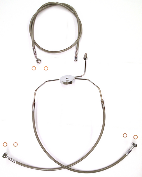 Magnum Shielding SSC1304-31 Brake Line - Front - Xr - Stainless Steel