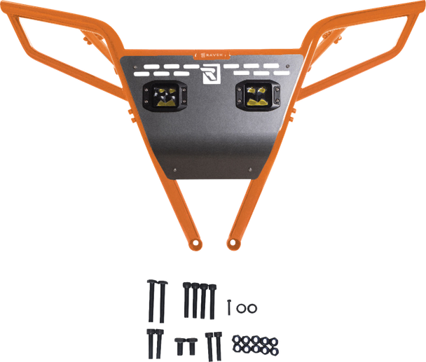 Ravek 64-308ORL Rear Bumper - for Polaris - Rzr