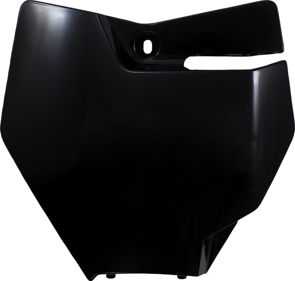 Ufo GG07116-001 Front Number Plate - Black