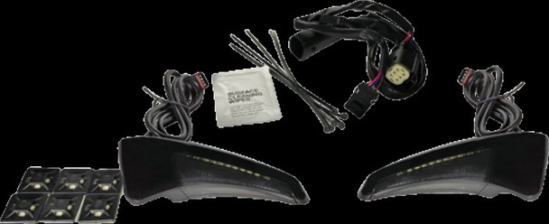 CUSTOM DYNAMICS CD-TPBR-14BCMSB LIGHT B-REST CVO BLK/SMK