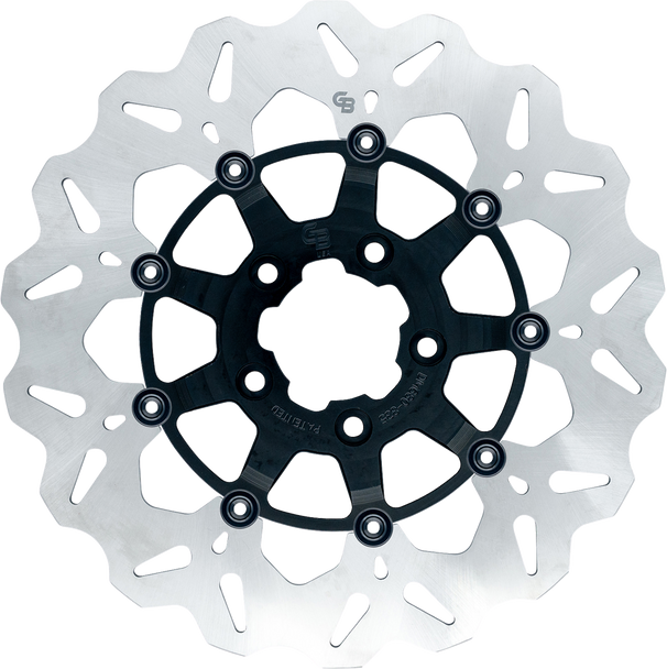 Gbrakes GBDU004 Brake Rotor - Rear - Black