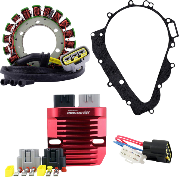 RM Stator RMS900-106902 Charging Kit with Mosfet Regulator - for Aprilia
