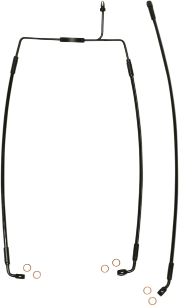 Magnum Shielding SBB1307-31 Brake Line - Front - Xr - Black