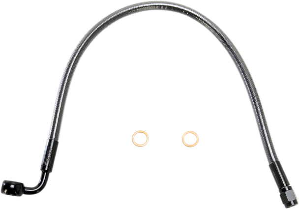 Magnum Shielding AS47217 Brake Line - 10 mm-90° - 17" - Black Pearl