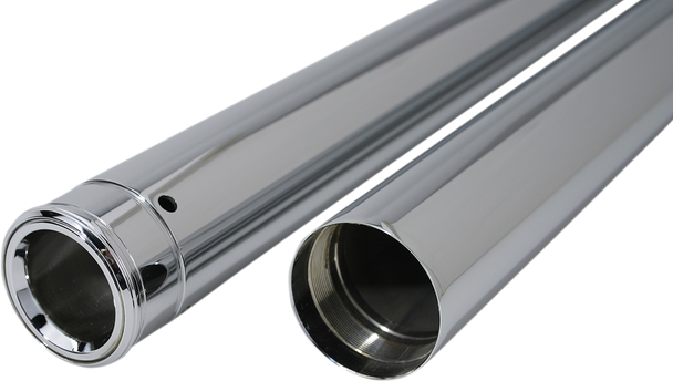 Custom Cycle Engineering 710001 Fork Tubes - 49 MM - 25.75" - Ultra Chrome