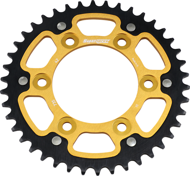 Supersprox RST-735-42-GLD Stealth Rear Sprocket - 42 Tooth - Gold - for Ducati