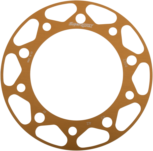 Supersprox RACD-1304-42-GLD Edge Rear Sprocket Insert - Gold - 42 Tooth
