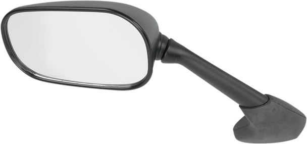 Emgo 20-80542 Mirror - Side View - Rectangle - Black - Left