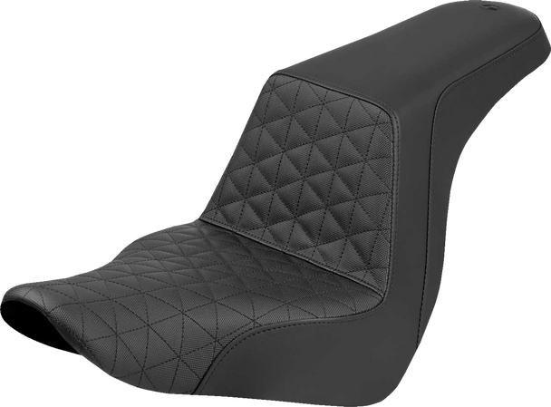 Saddlemen 818-29-179 Step-Up Seat - Tri-Gripper - Black - FXLR/FLSB 18-25
