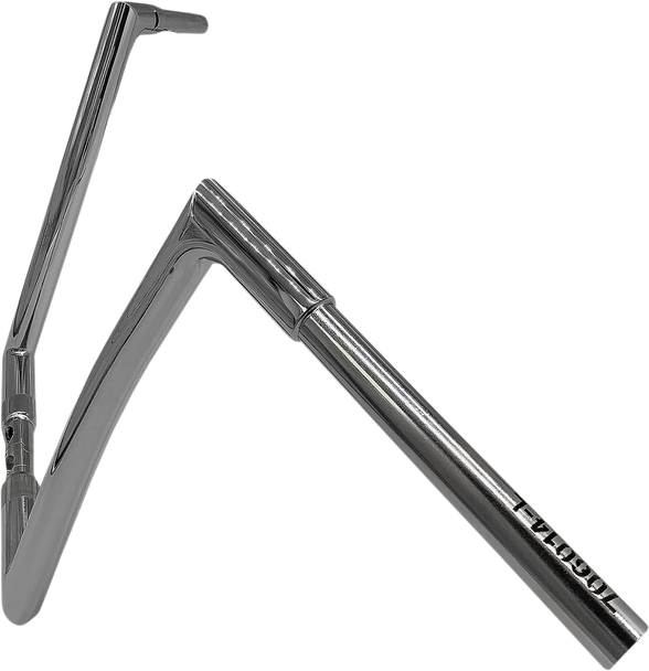 Fat Baggers Inc. 706014 1-1/4" Ez Install Flat Top Handlebar - 14" - Chrome