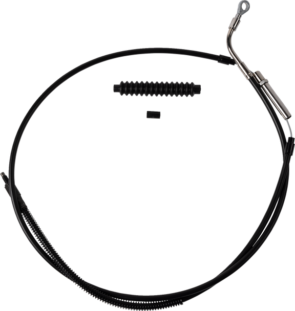 Barnett 10130100668 High-Efficiency Black Vinyl Clutch Cable - +8" Size