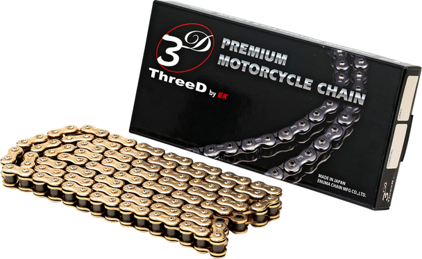 EK 520L3D-120G 520 L3D - Drive Chain - 120 Links - Gold