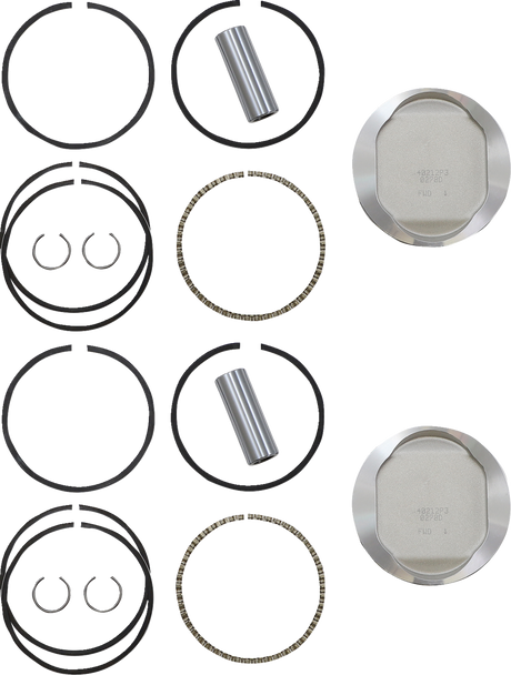 Wiseco K0212P3 Tracker Series Piston Kit - +0.030" - 883 XL