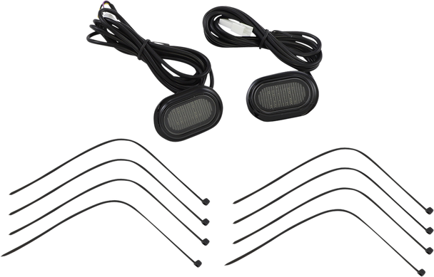 Custom Dynamics CD-PLUG-SB Antenna Grommet Light - Smoke Lens - Black