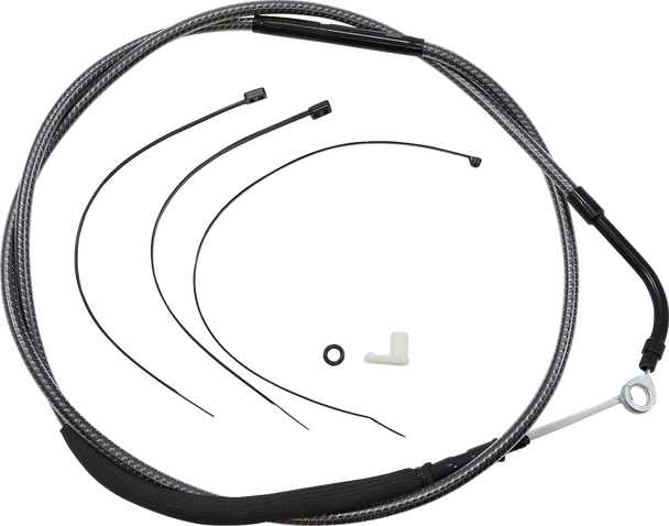 Magnum Shielding 72368HE High-Efficiency Polished Karbonfibr Clutch Cable