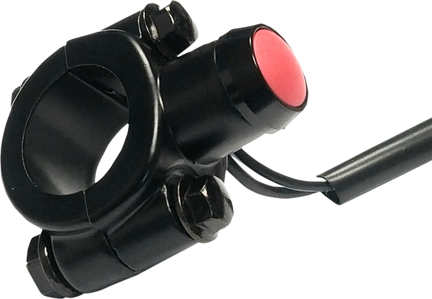 K&S Technologies 12-0301 Momentary Switch - Red Button - Universal