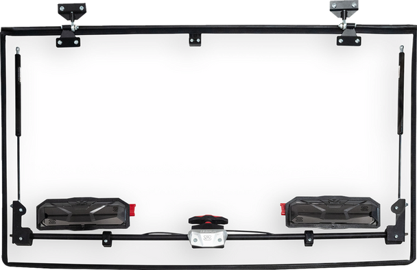 Seizmik 50-50247KIT Flip-Up Windshield - Defender
