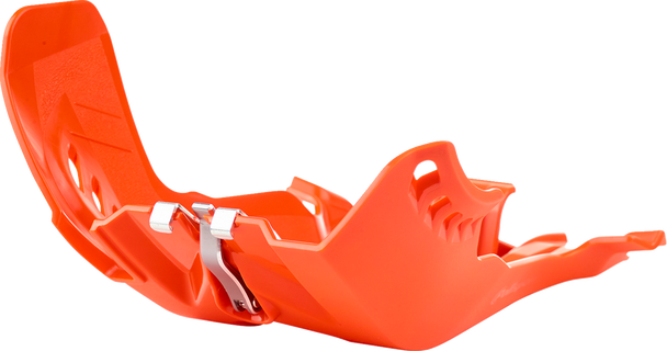 Polisport 8471600002 Fortress Skid Plate - Orange - Exc 250/300
