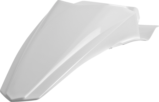Polisport 8579700002 Fender - Rear - White - for Kawasaki - Kx 14-26