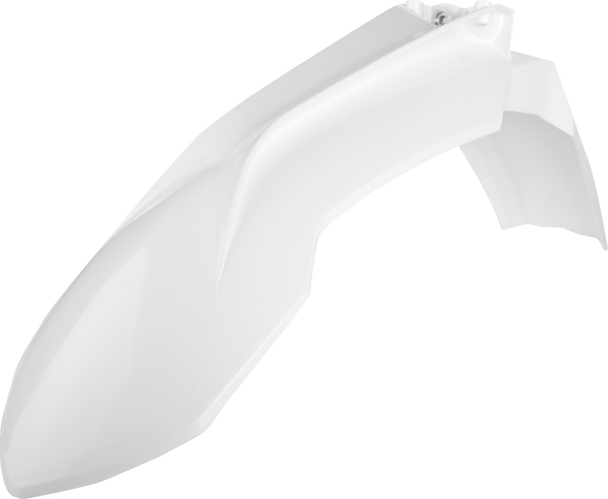 Polisport 8573700002 Front Fender - White Oem - for Ktm - EX/SX/XC 13-16