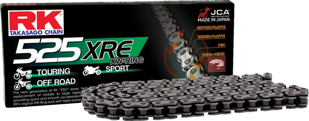 RK 525XRE-130 525 Xre - Drive Chain - 130 Links